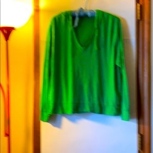 Hoodie with tank top.